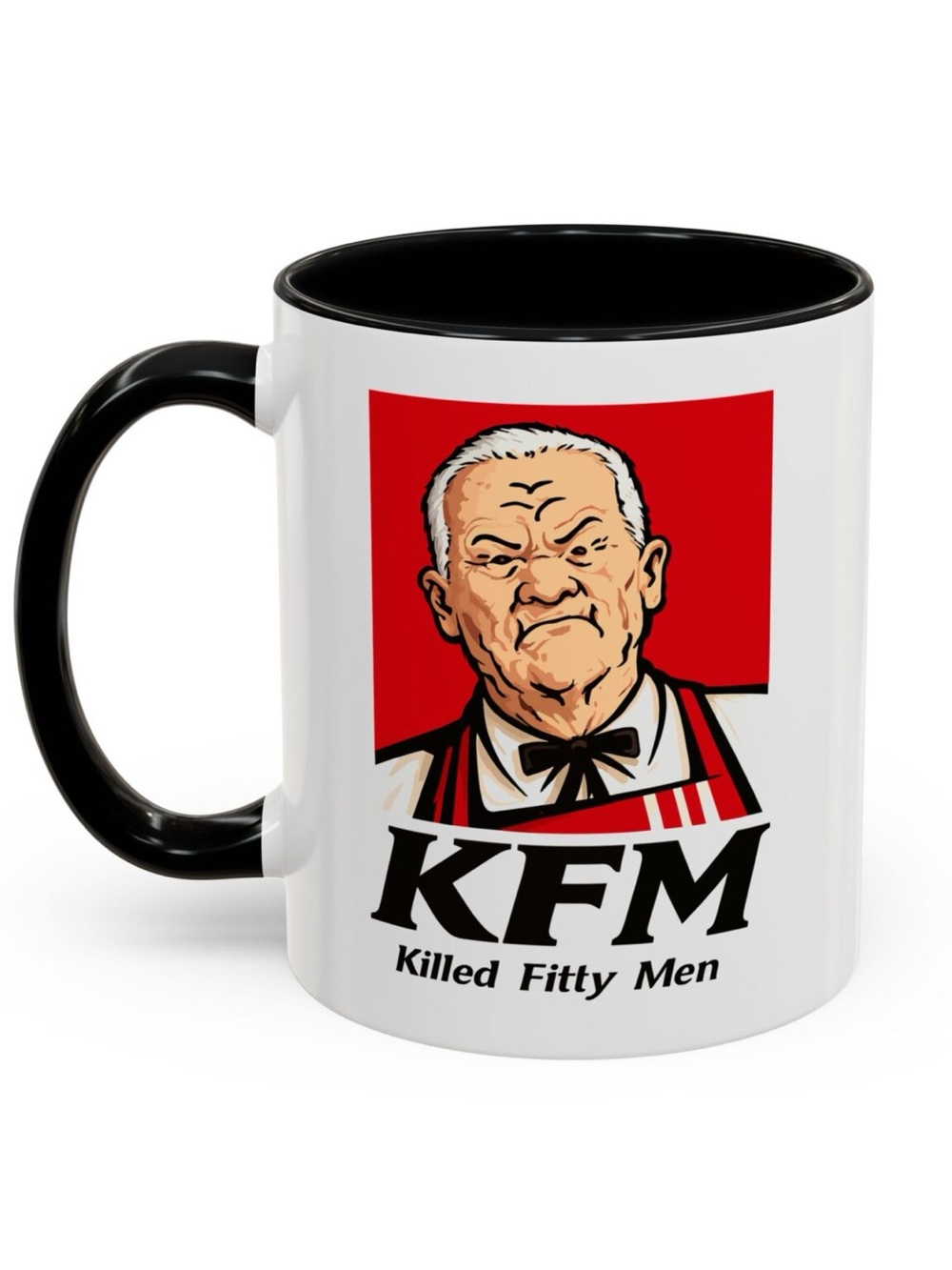 “King of the hill” mug